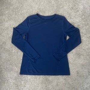 Nike long sleeve athletic top